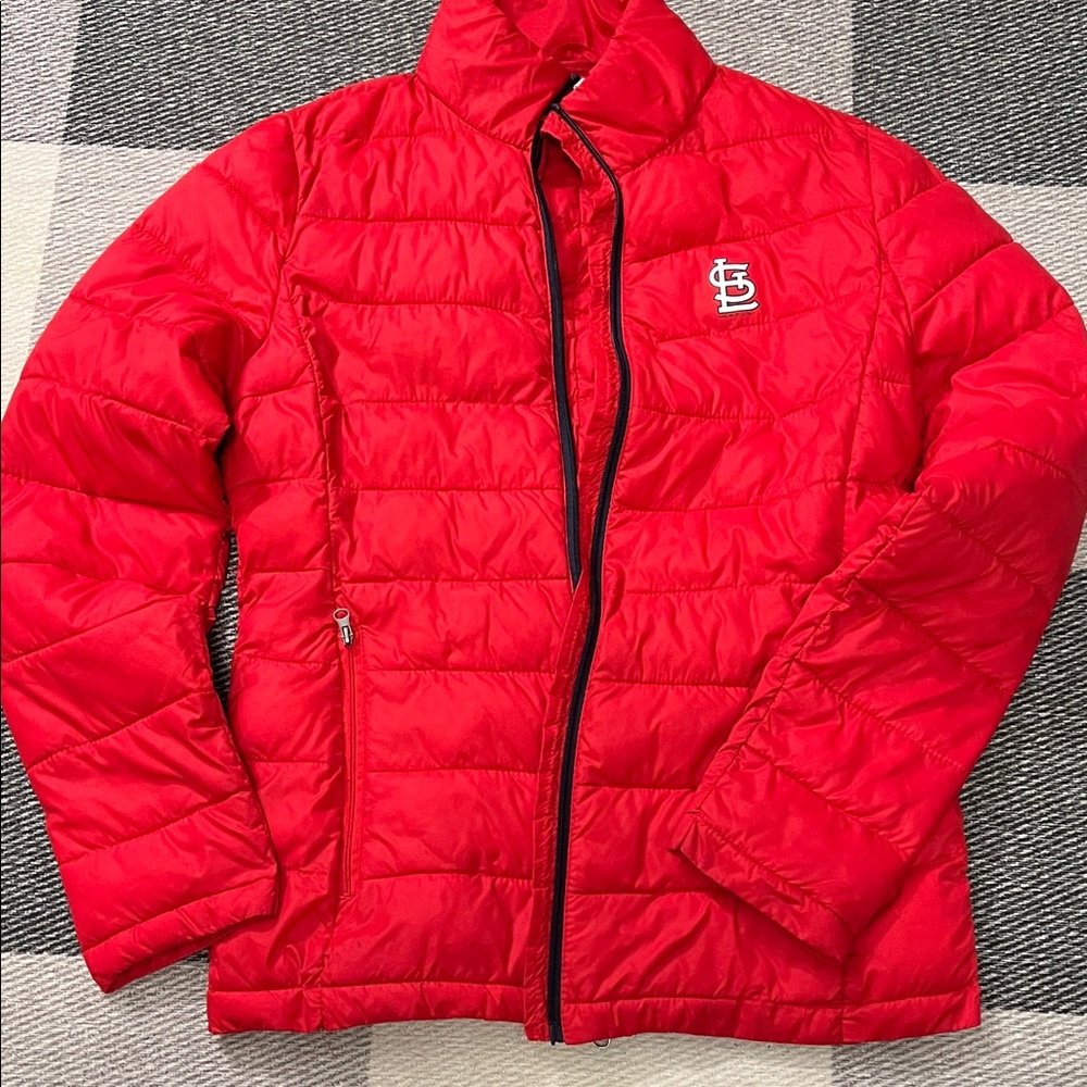 Genuine Merchandise Red Puffer Jacket
